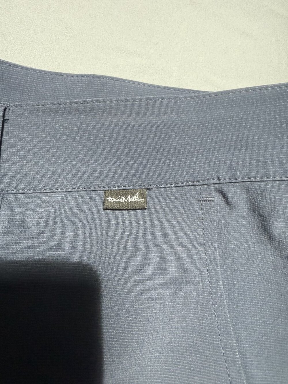Travis Mathew Men's Shorts Slate Blue Size 34